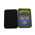 Echte Zweden Army Patch Clothing Loop en Hood Sweden Military Three Crowns