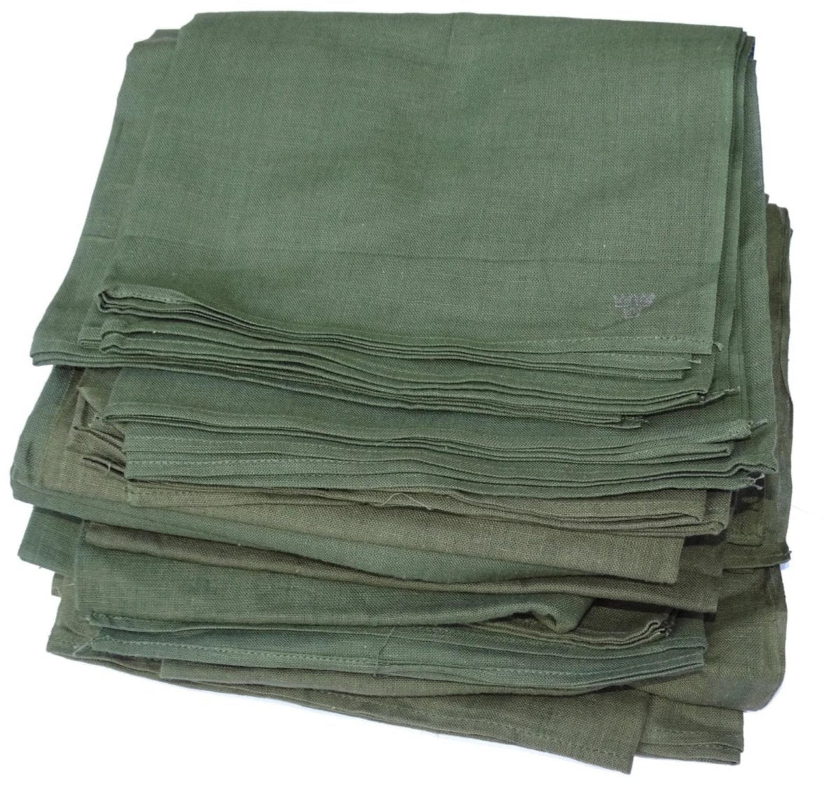 Echt Zweedse Army Bandana sjaal olijfgroen lichtgewicht ademend 80x80cm
