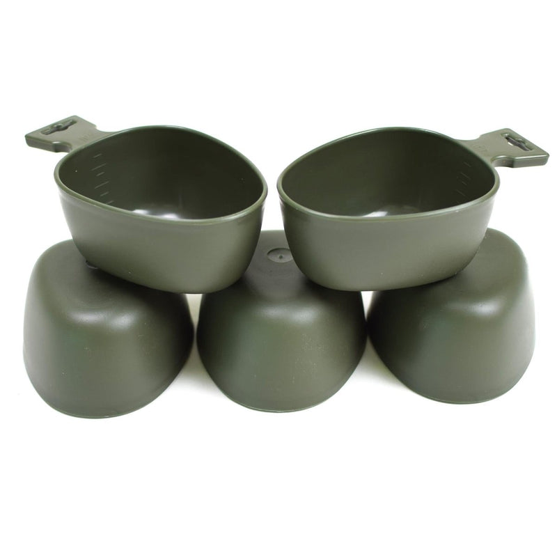 Echte Zweedse Army Cup Plastic Mug Trangia Kuksa Zweden Militair probleem Lot