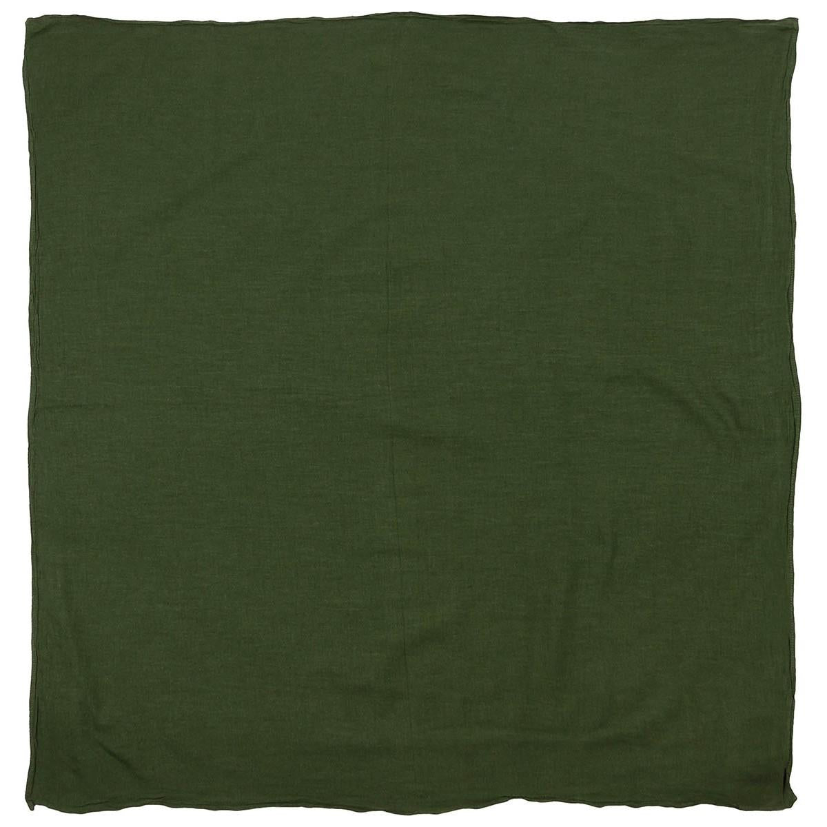Echt Zweedse militaire bandana sjaal 80x80cm groen lichtgewicht ademend nieuw