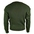 Echte Zweedse militaire trui jumper groene wollen trui vol zip vest nieuw