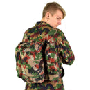 Genuine Swiss army backpack Switzerland Alpen Camo sniper rucksack w suspenders - GoMilitar