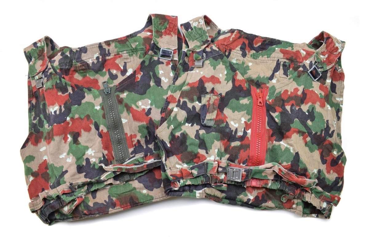 Echt Zwitserse leger Combat Taz 83 Camo Vest Backpack Daypack Militair Zwitserland