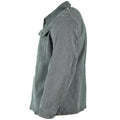 Echt Zwitserse legerwerk jas denim militaire jas grijs vintage overschot