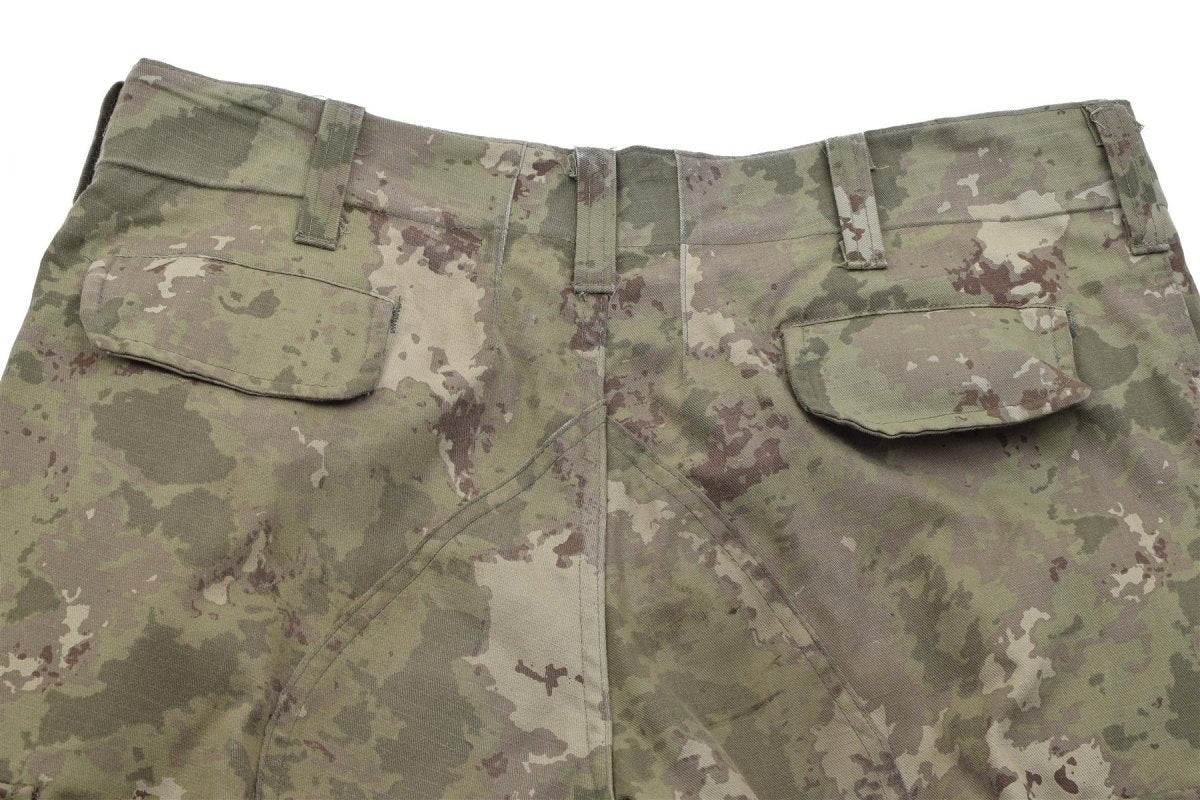 Echte Turkse militaire Ag18 veldbroeken ripstop elastische enkels M2021 camo