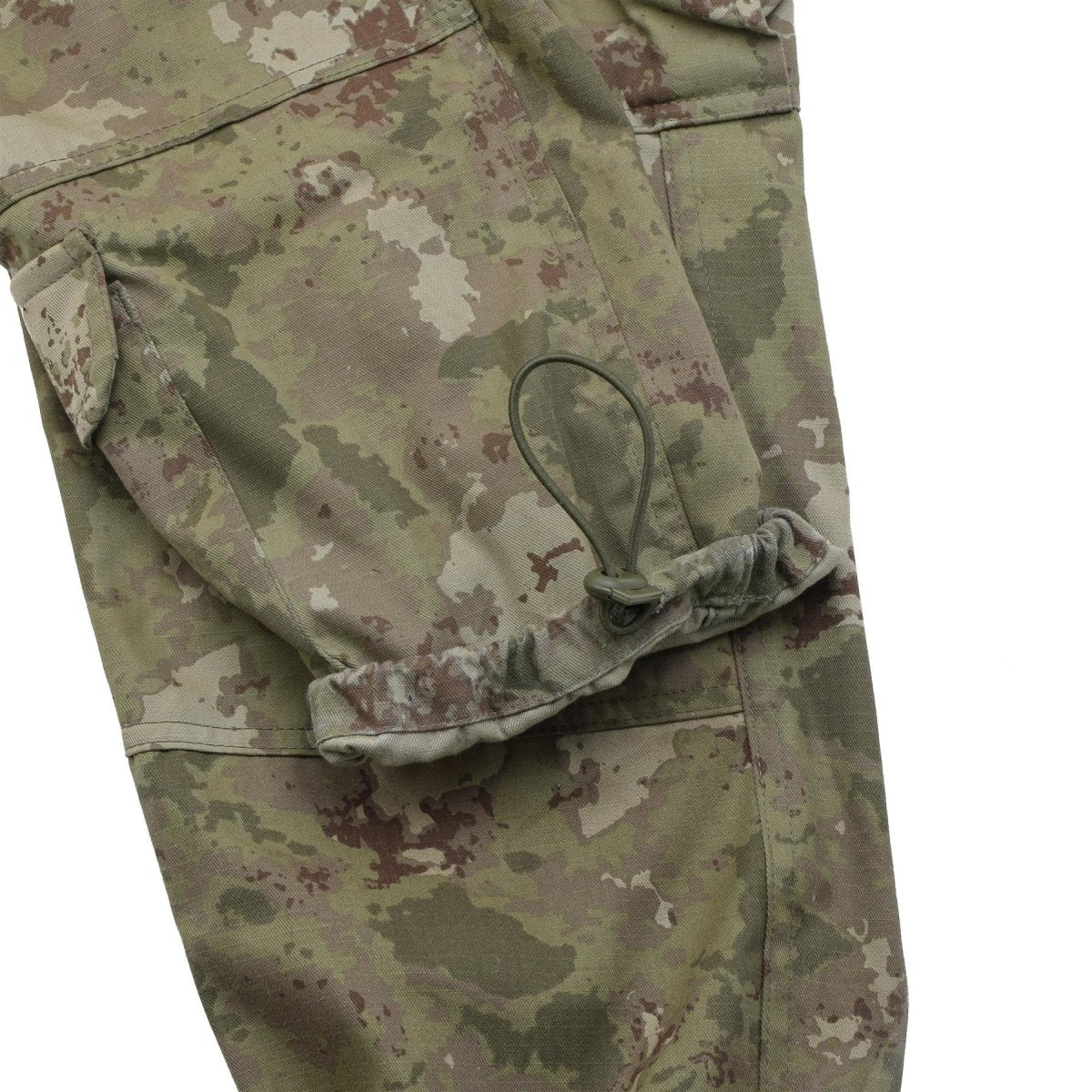 Echte Turkse militaire Ag18 veldbroeken ripstop elastische enkels M2021 camo