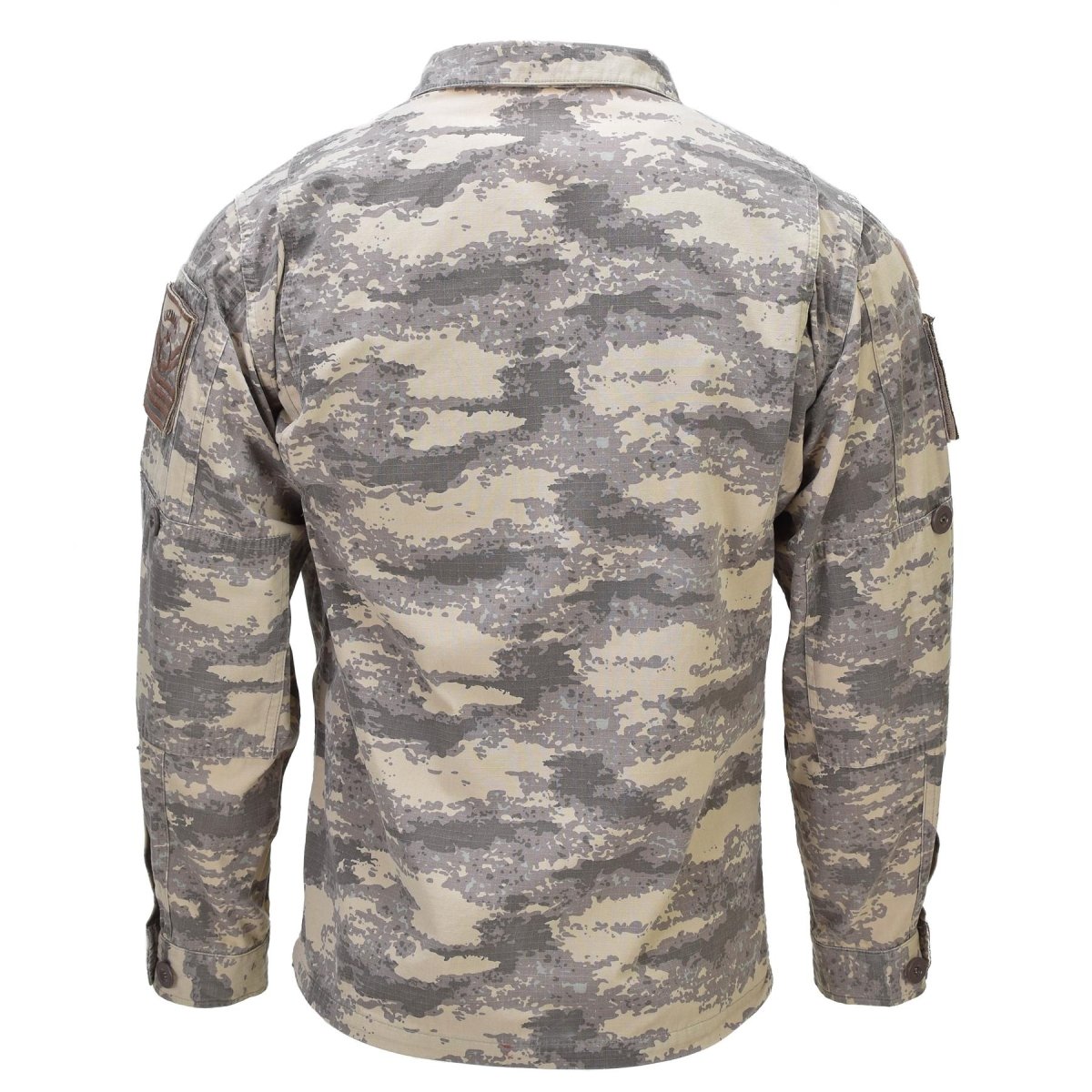 Echte Turkse originele uniforme jas Ripstop versterkte ellebogen M2021 Camo