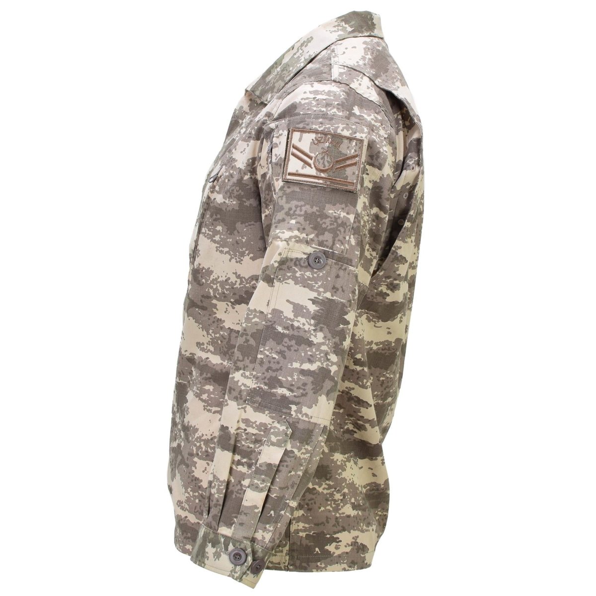 Echte Turkse originele uniforme jas Ripstop versterkte ellebogen M2021 Camo