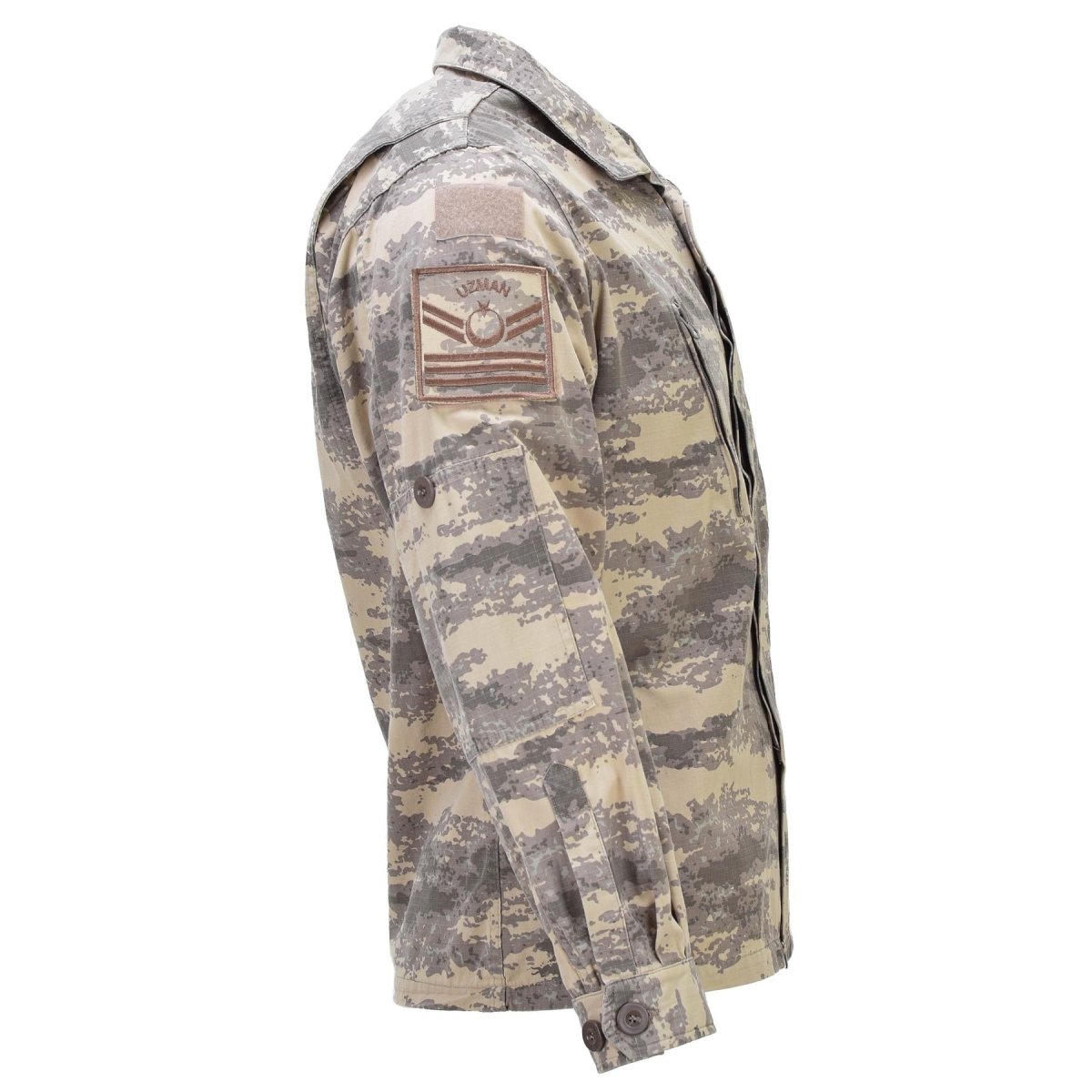 Echte Turkse originele uniforme jas Ripstop versterkte ellebogen M2021 Camo