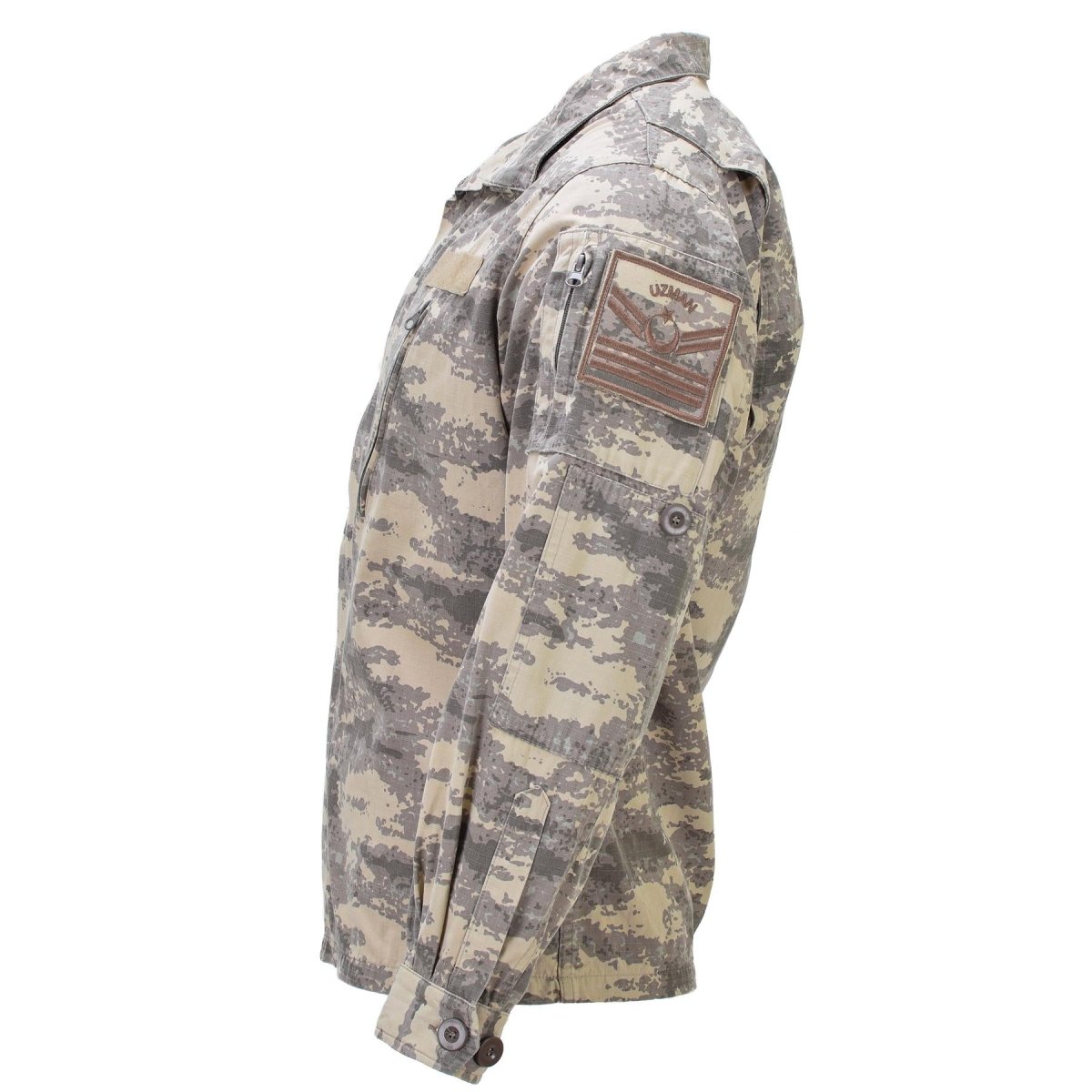 Echte Turkse originele uniforme jas Ripstop versterkte ellebogen M2021 Camo