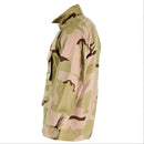 Genuine US army combat jacket BDU 3-color ripstop military desert camo shirt NEW - GoMilitar