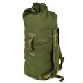 Echte Amerikaanse leger Duffel Bag Grote militaire olijfgroene Sack Canvas Sea Sack Pack