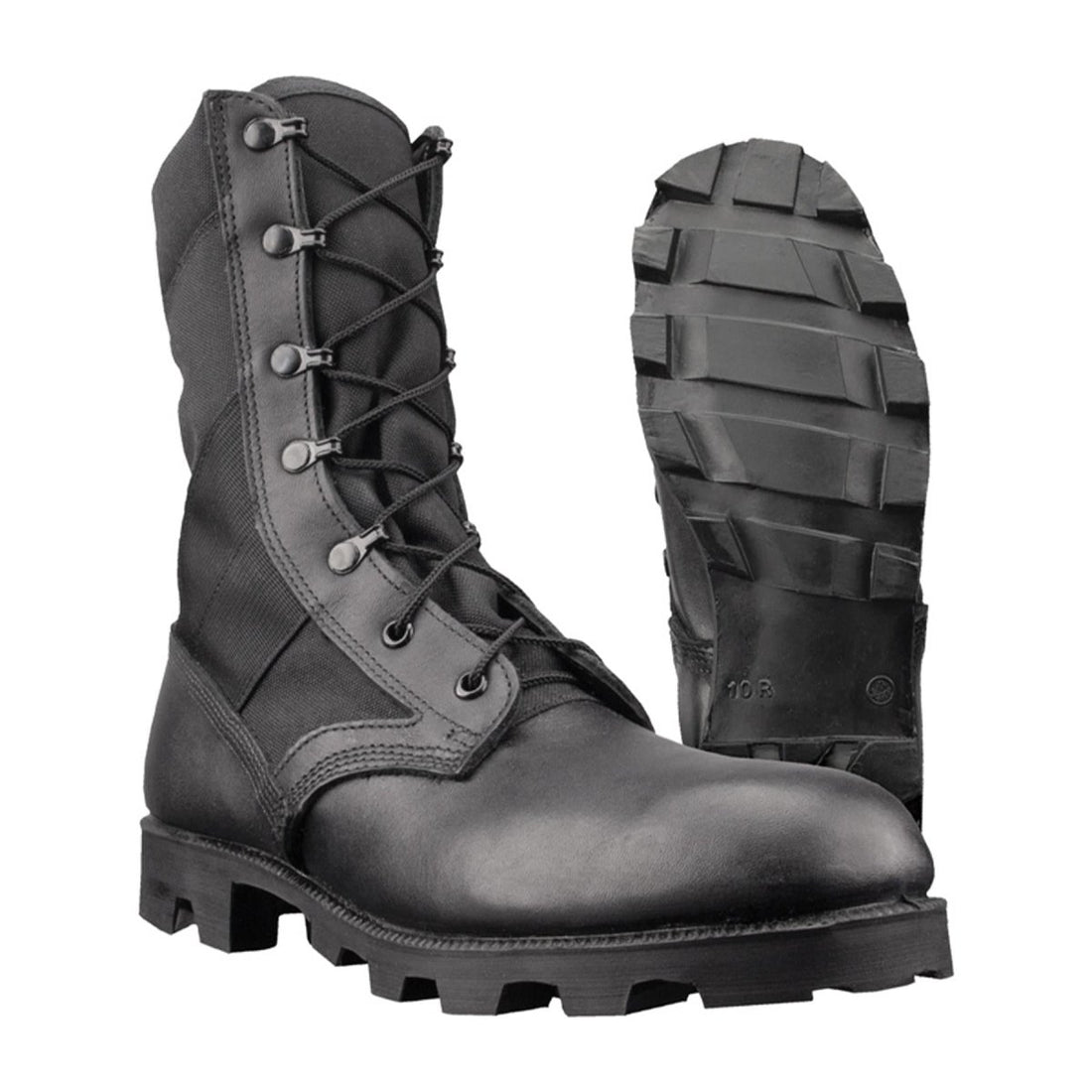Echte Amerikaanse leger Jungle Black Leather Panama Boots Combat Military Footwear Nieuw