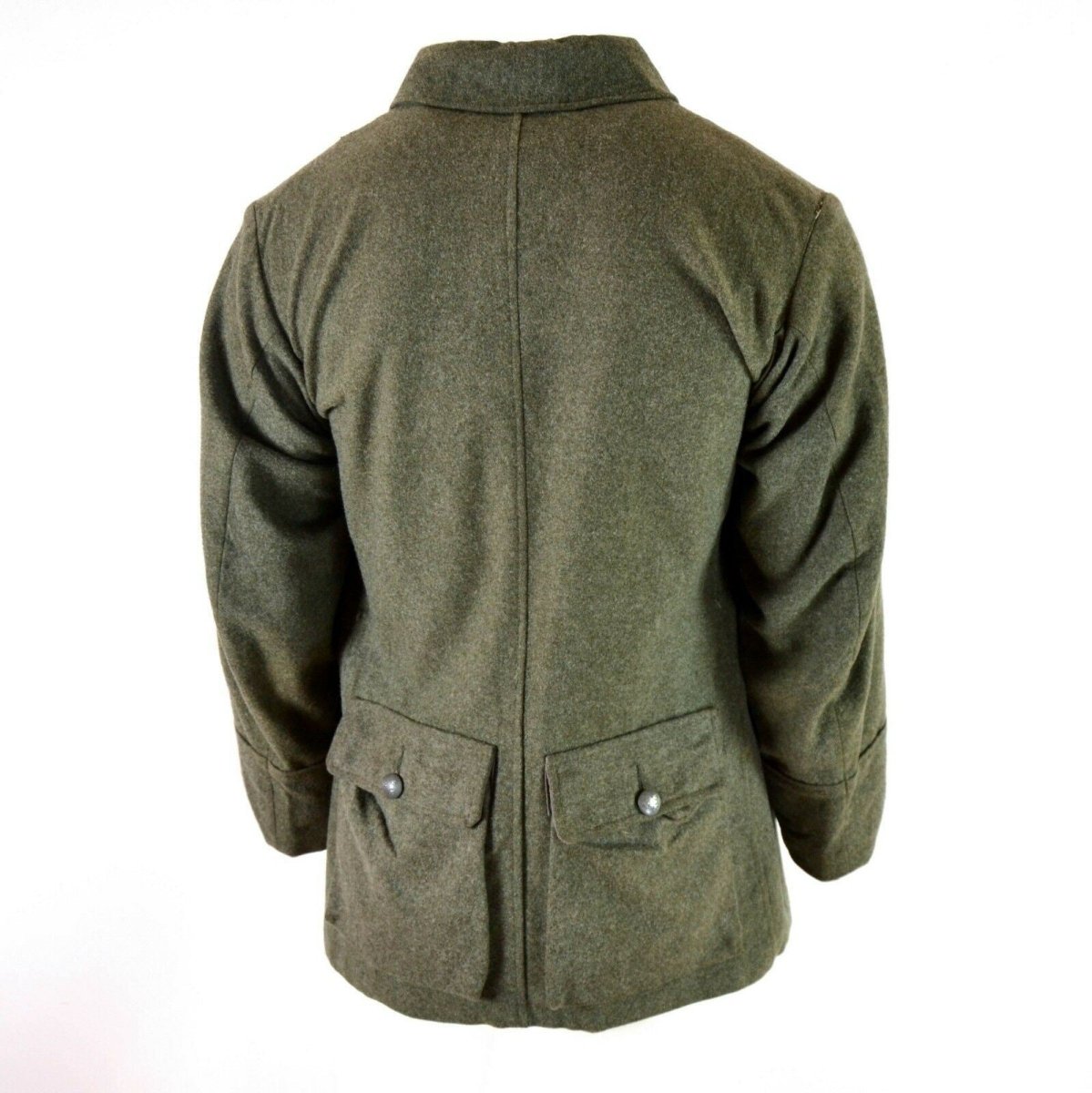 Echte WWII vintage Zweeds leger wollen uniforme jas M39 1940's Military Gray