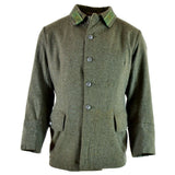 Echte WWII vintage Zweeds leger wollen uniforme jas M39 1940's Military Gray