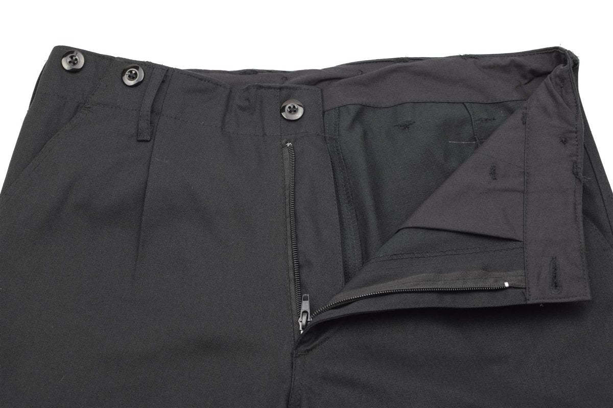 Duitse legerstijl BDU vrachtbroek Zwart duurzame gevechtsuniform klassieke broek