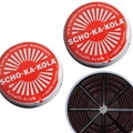 Duitse energie donkere chocolade Scho-Ka-Kola cafeïne & cola noot 100 g tin blikje