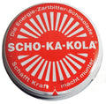 Duitse energie donkere chocolade Scho-Ka-Kola cafeïne & cola noot 100 g tin blikje