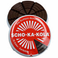Duitse energie donkere chocolade Scho-Ka-Kola cafeïne & cola noot 100 g tin blikje