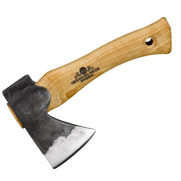 Gransfors Kubben Hand Hatchet 413 Koolstofstaal Hatchet Hickory Wood Handgreep