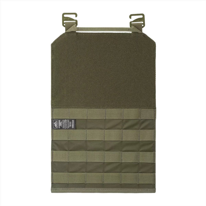 Helikon Tex MOLLE rugzakinzetpaneelorganizer in schaduwgrijs met klittenbandsluitingen en modulaire band