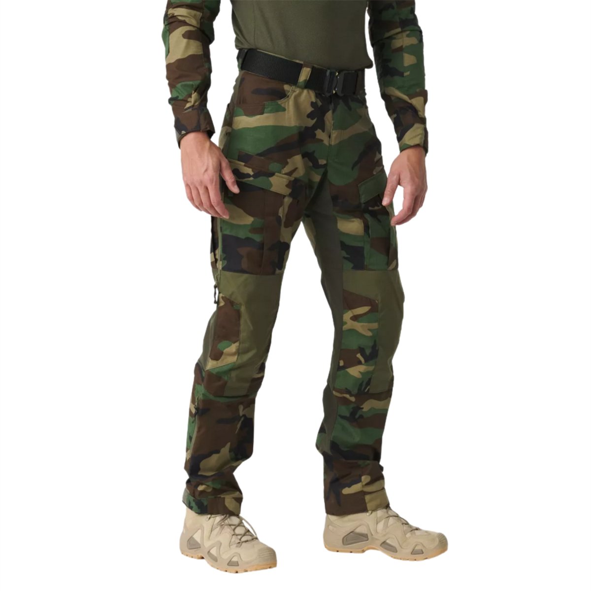 Helikon-Tex MCDU Tactische broek Ripstop Ventilatie Knieversterkingen Woodland
