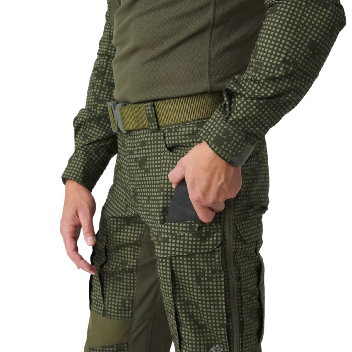 Helikon-Tex MCDU Tactische broek Ripstop Ventilatie Knieversterkingen Woodland