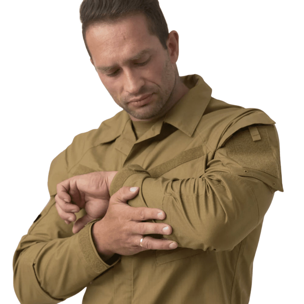 Helikon-tex raid shirt tactische versterkte ellebogen ventilatie manchet aanpassing
