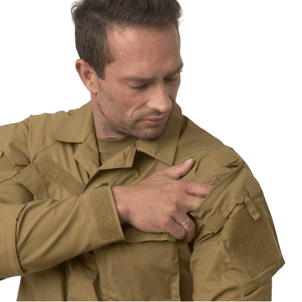 Helikon-tex raid shirt tactische versterkte ellebogen ventilatie manchet aanpassing