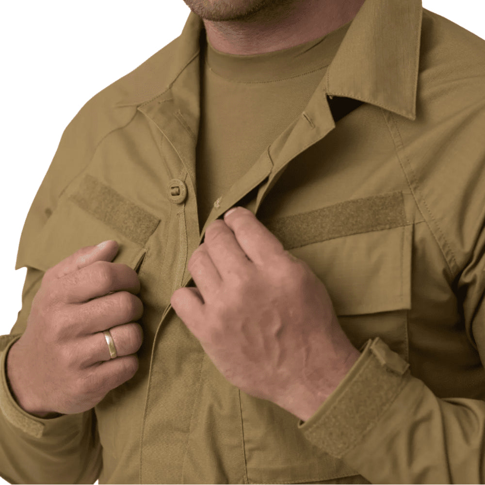 Helikon-tex raid shirt tactische versterkte ellebogen ventilatie manchet aanpassing