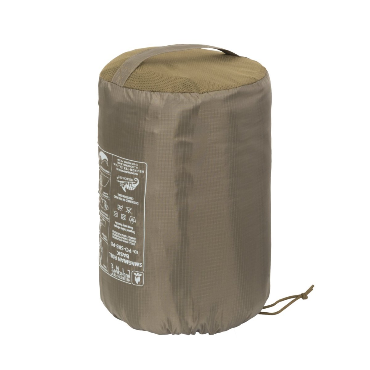 Helikon-Tex SWAGMAN ROLL Basic Poncho Dikke wintervulling Deken Quilt Zwart