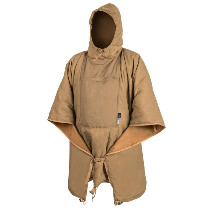 Helikon - Tex Swagman rolponcho met capuchon, lichtgewicht regenbescherming hangmatvoering - GoMilitar