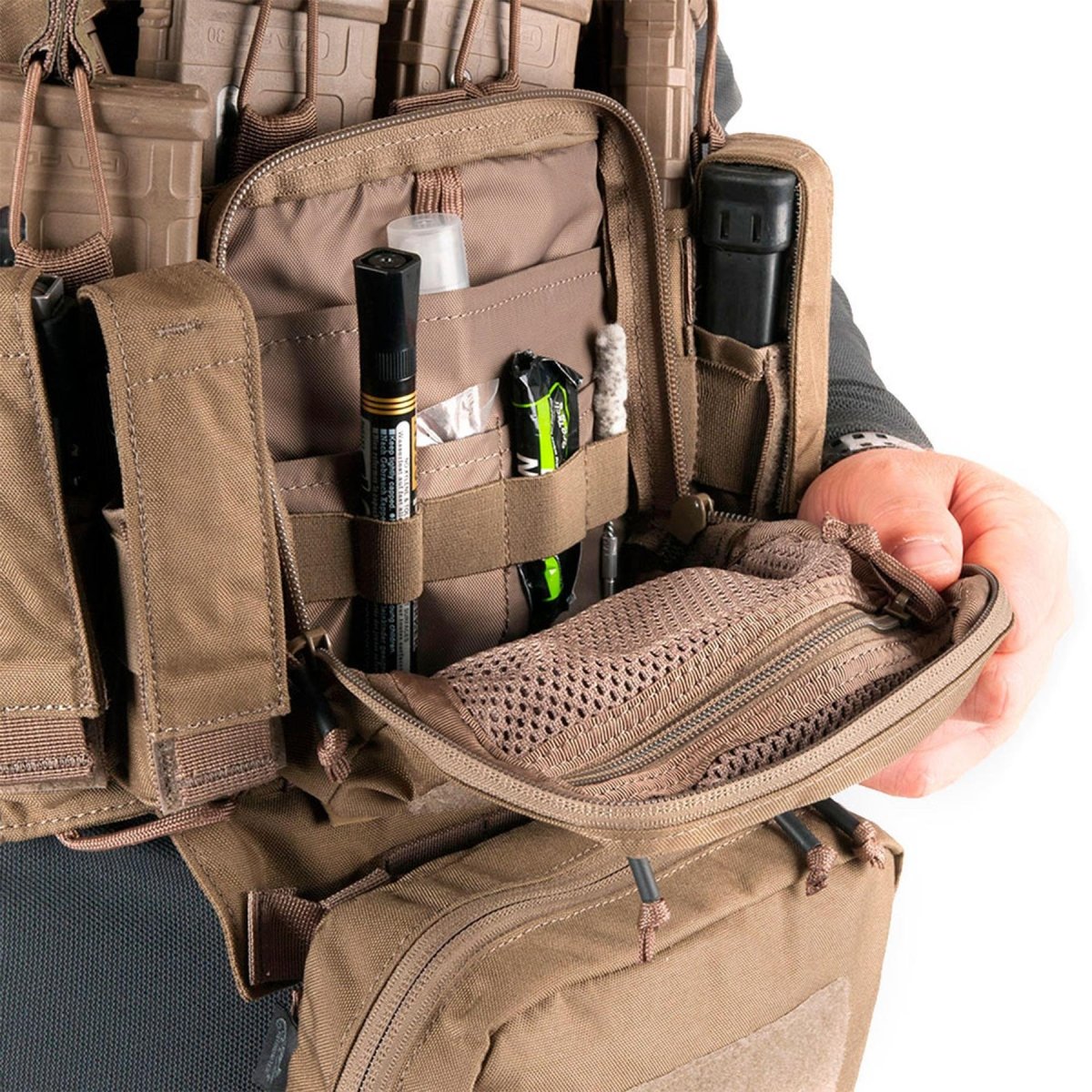 Helikon-tex training mini borst rig tmr tactisch molle bereik schietveldvest