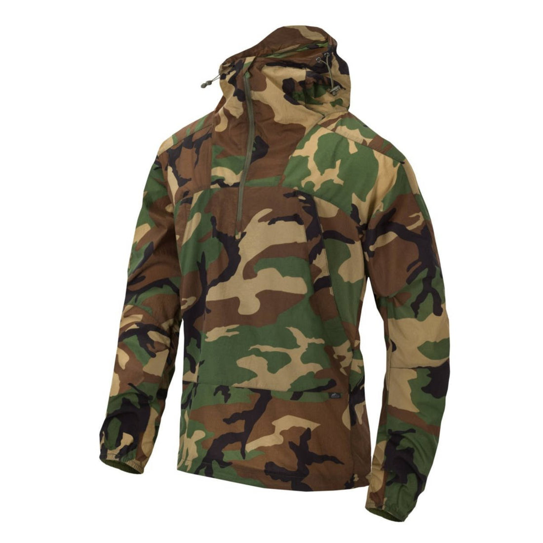 Helikon-Tex WINDRUNNER anorakjack Verstelbare capuchon aan de onderkant Woodland Camo