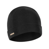 Helikon-Tex Wintermuts Cap Ademend Dubbellaags Merino Gebreid Zwart
