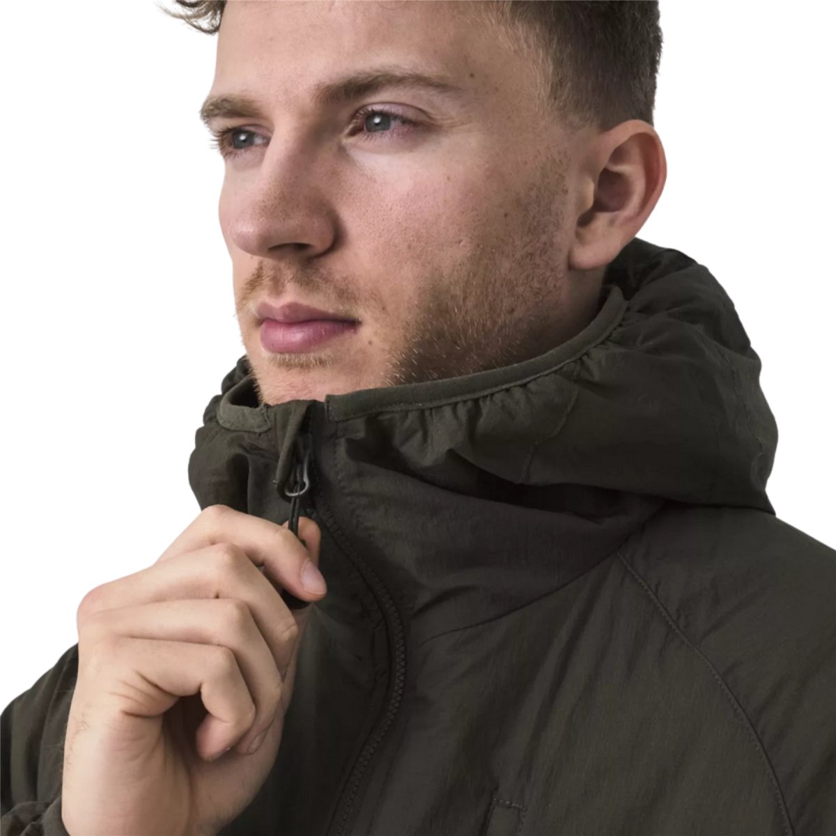 Helikon-Tex Wolfhound Hoodie Jas Nylon Windpack Geïsoleerd Woodland Camo