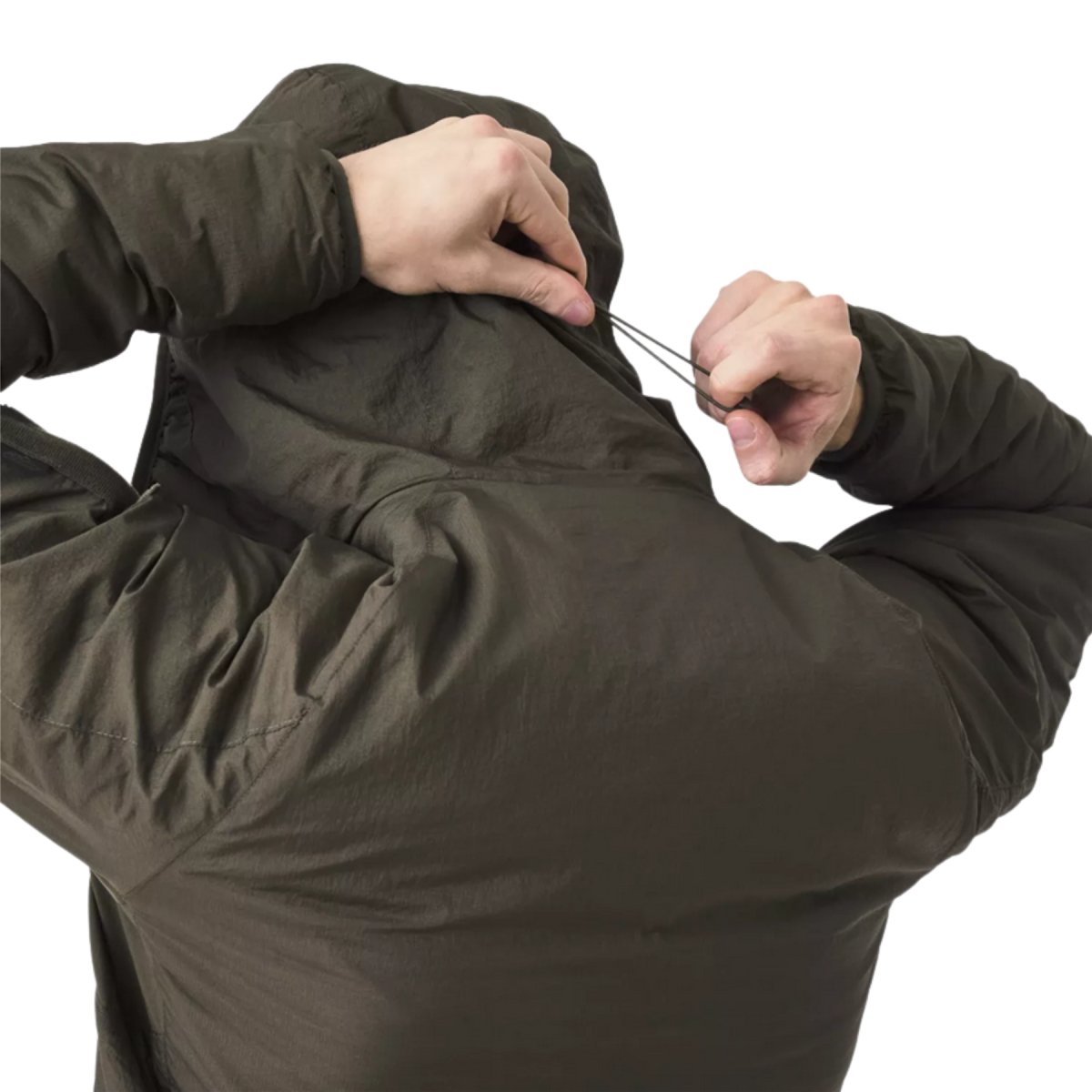 Helikon-Tex Wolfhound Hoodie Jas Nylon Windpack Geïsoleerd Woodland Camo