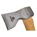 Hultafors carpenter's axe with durable carbon steel blade and sturdy hickory wood handle for precision woodworking.