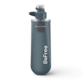 Katadyn BeFree AC 0,5L waterfilter Zachte fles Wandelen Camping Leisteenblauw