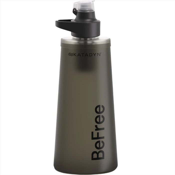 Katadyn BeFree AC 1L waterfilter opvouwbare fles EZ Clean Technology Zwart - GoMilitar