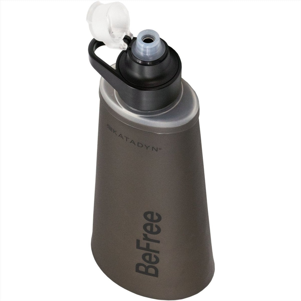 Katadyn BeFree AC 1L waterfilter opvouwbare fles EZ Clean Technology zwart