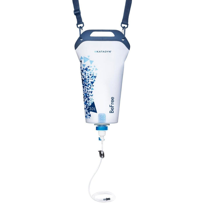 Katadyn BeFree Gravity 3L waterfilter met drinkzak en snelkoppelingsslang voor waterzuivering buitenshuis