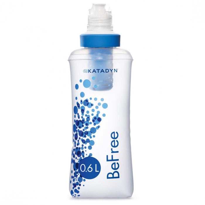 Katadyn BeFree 0,6L opvouwbare waterfles met EZ-Clean Membraanfiltratie voor zuivering buitenshuis