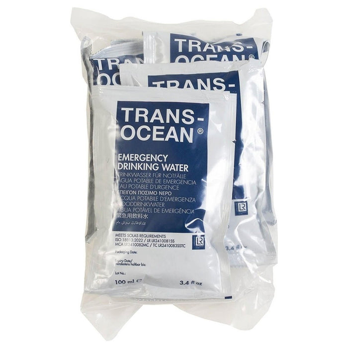 Katadyn Brand Trans - Oceaannooddrinkwaterrantsoenpakket (5x100 ml) in blik - GoMilitar