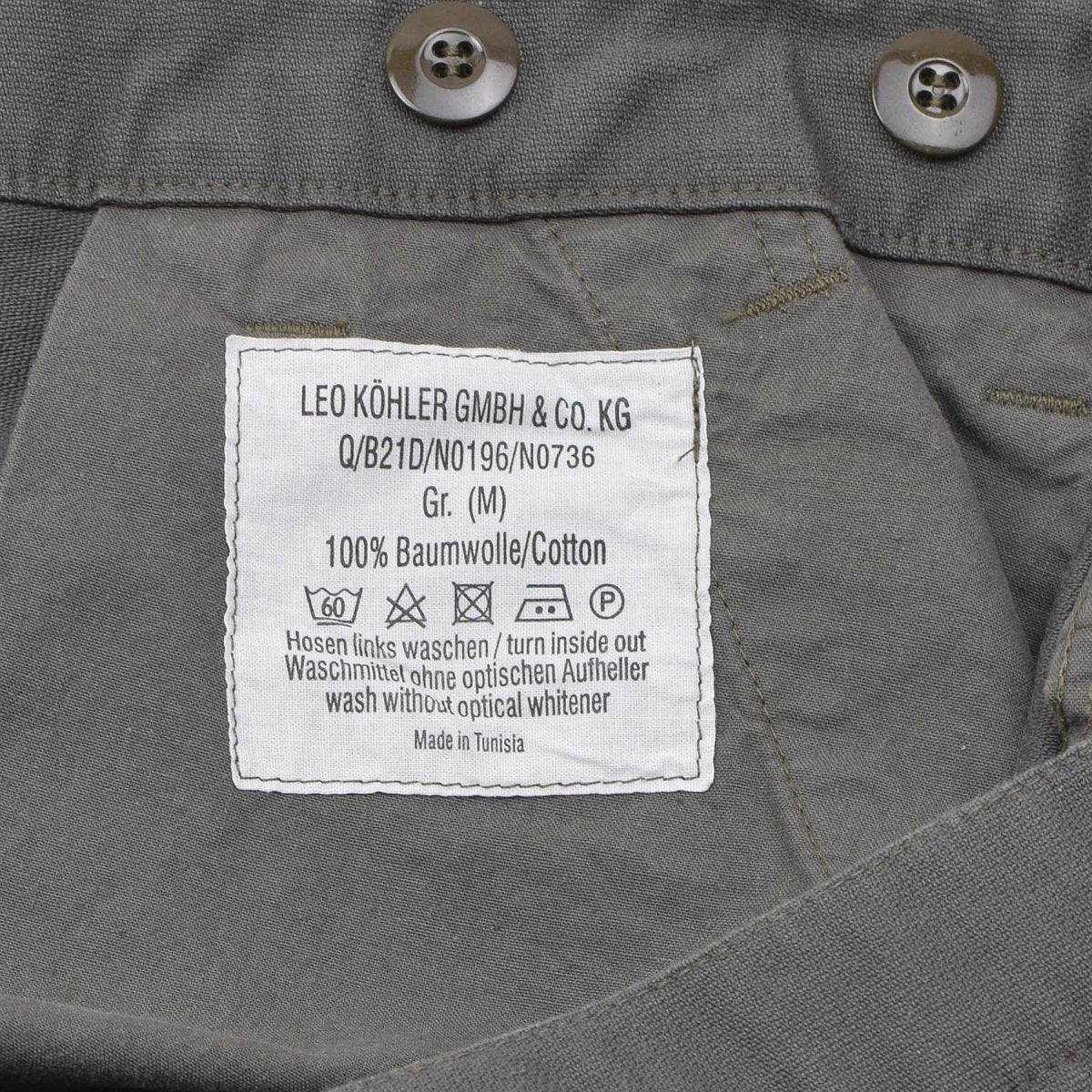Leo Kohler Militair personeel Bermuda Shorts Summer Outdoor wandelkleding Olijf
