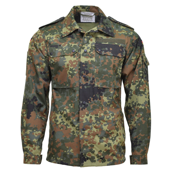 Leo Kohler Tactical Military Shirts Flecktarn Camouflage Light Combat BW Jacket
