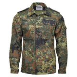 Leo Kohler Tactical Military Shirts Flecktarn Camouflage Light Combat BW Jacket