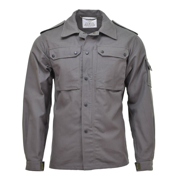Leo Kohler troepen uniform shirt militair personeel dagelijks zware shirts olijf