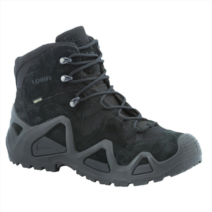 LOWA Zephyr GTX MID TF tactische gevechtslaarzen waterdicht ademend suède zwart - GoMilitar
