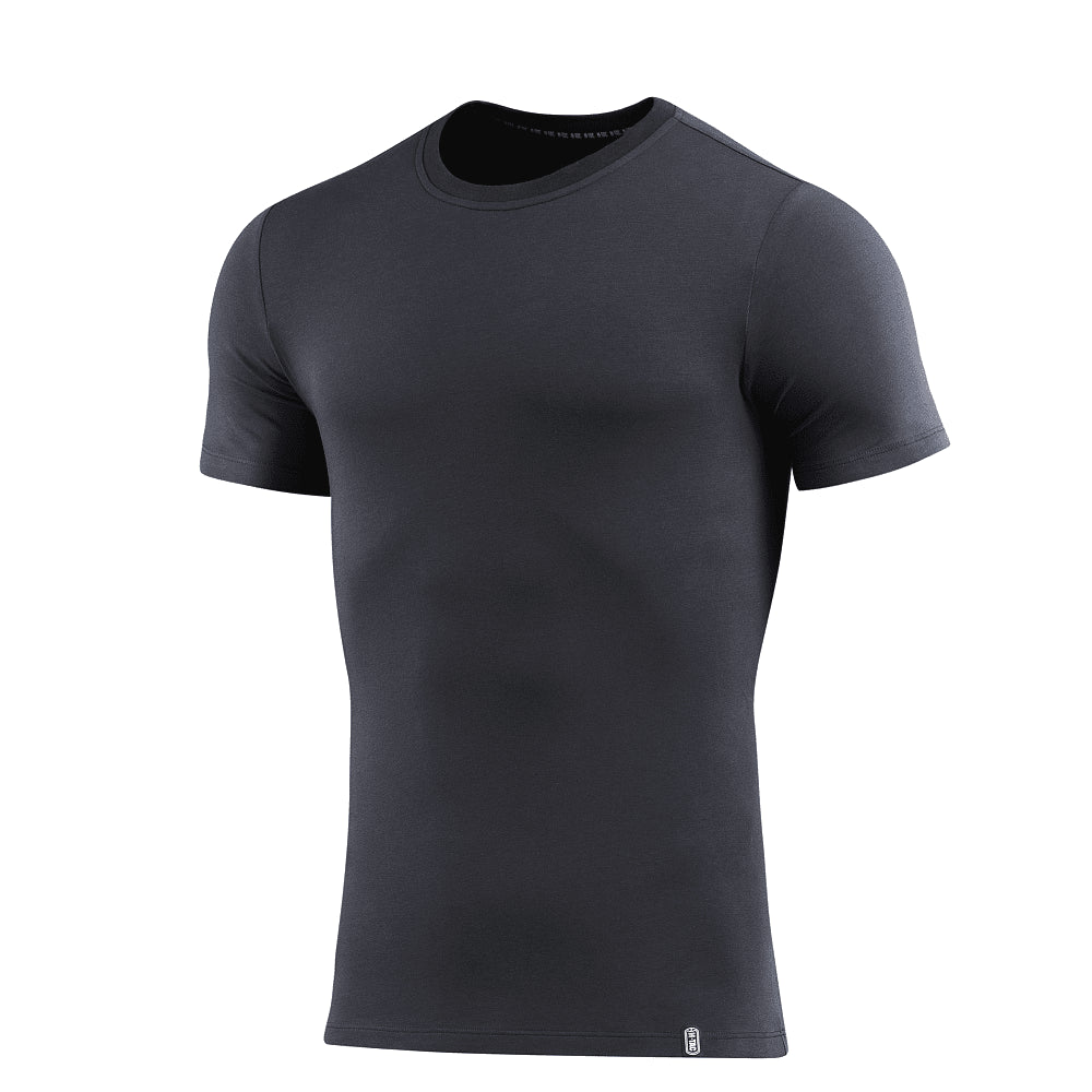 M-TAC 93/7 Zomer T-shirt Lichtgewicht Stretch Katoen Korte Mouw Donkergrijs